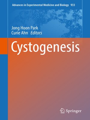 cover image of Cystogenesis